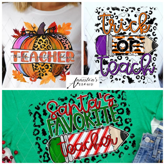 Anniston's Arrows Custom Tee - Holiday Teacher Shirts