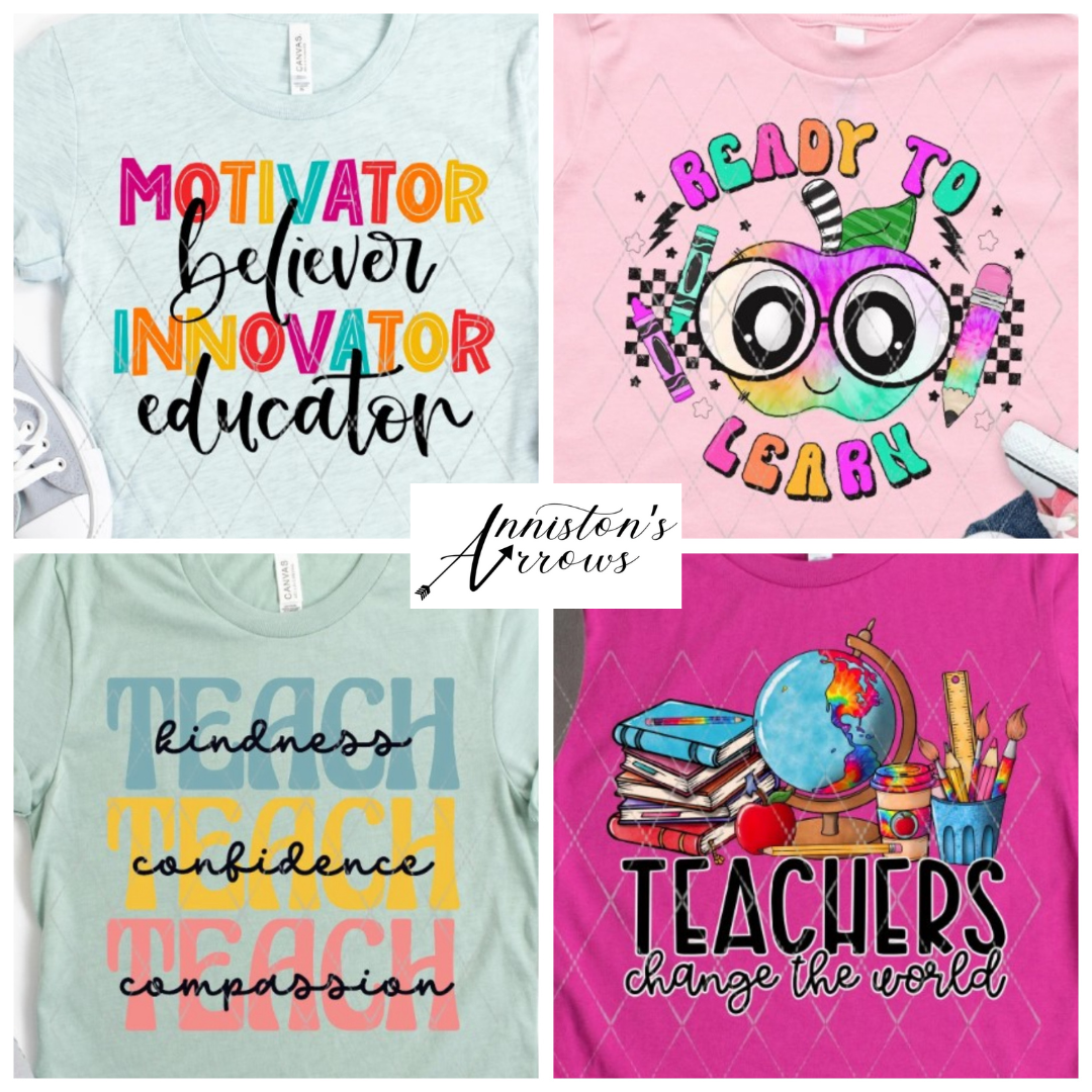 Anniston's Arrows Custom Tee - Teacher Shirts