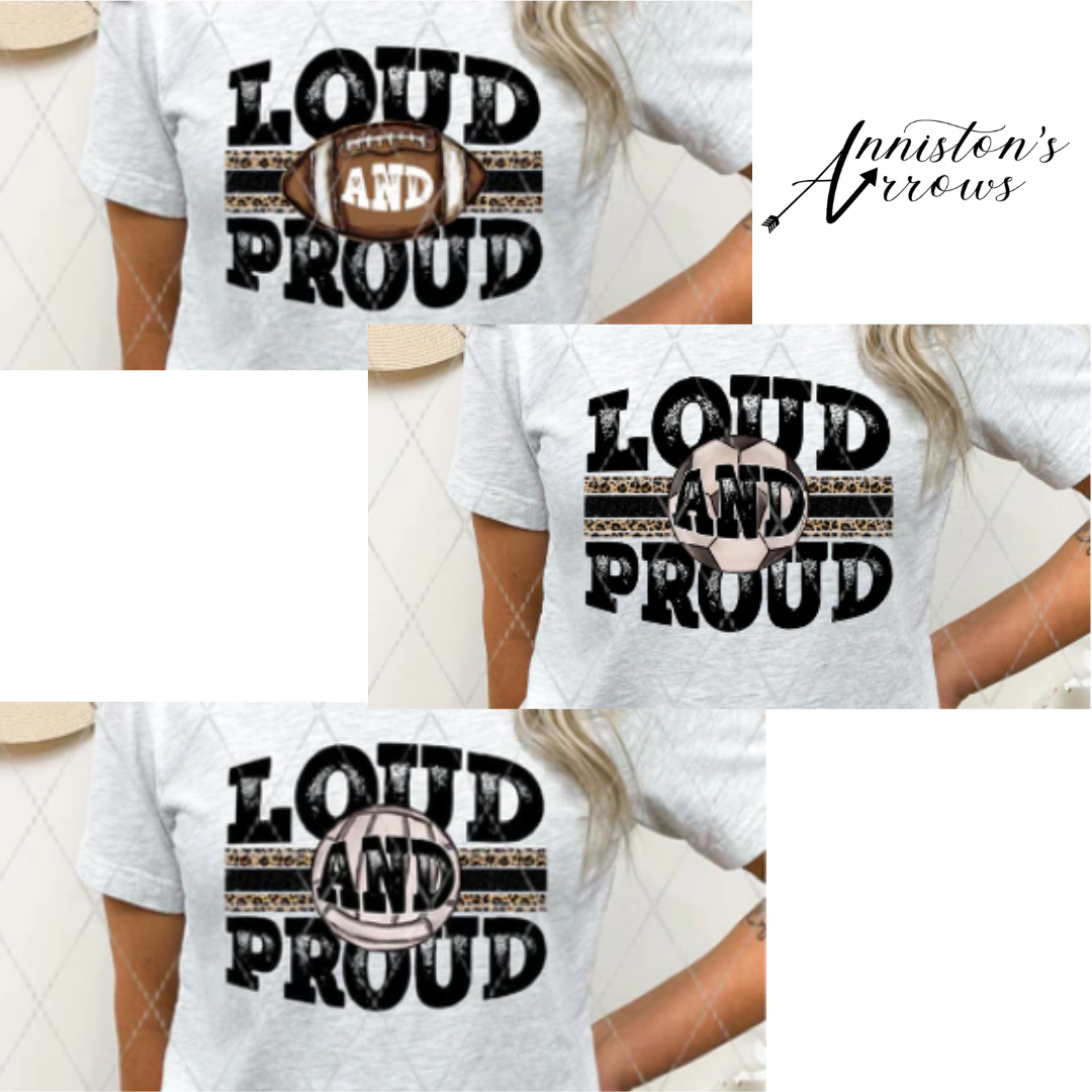 Anniston's Arrows Custom Tee - Loud and Proud