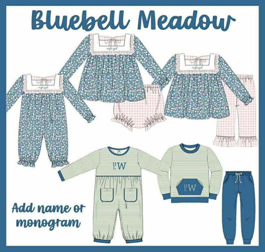 BLUEBELL MEADOW COLLECTION W/ MONOGRAM