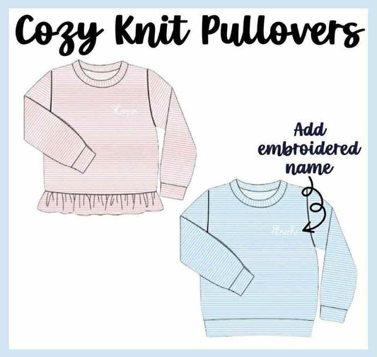COZY KNIT PULLOVER COLLECTION