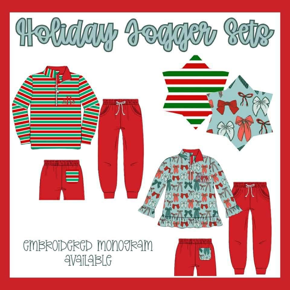 HOLIDAY JOGGER SETS