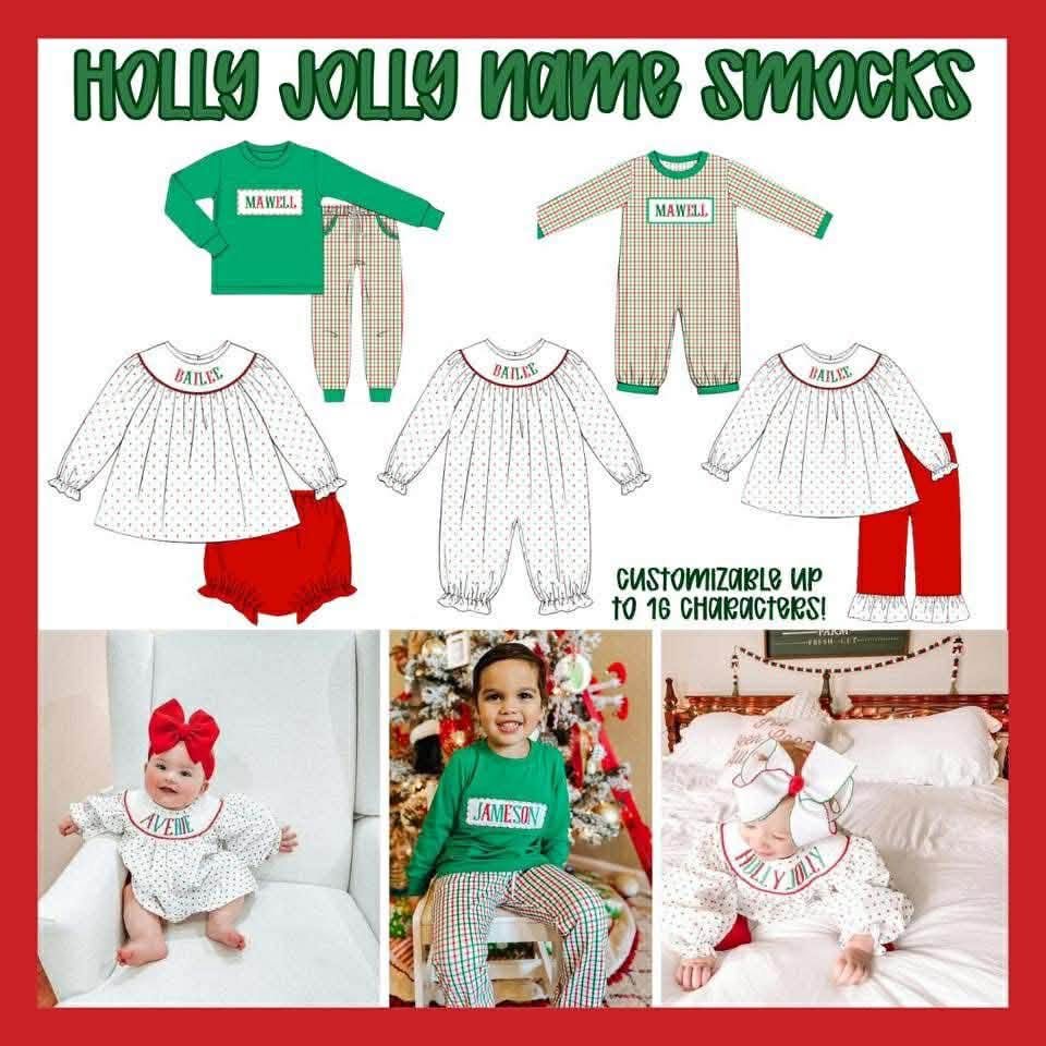 HOLLY JOLLY NAME
